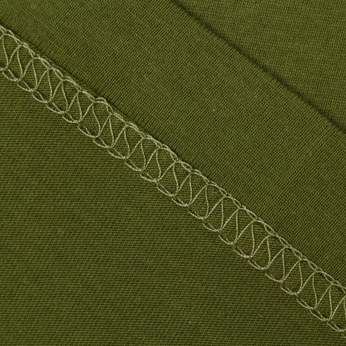 Футболка мужская, цвет зелёный, принт МИКС, размер 48