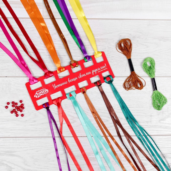 Вышивка лентами "Ёжик", 35 х 35 см