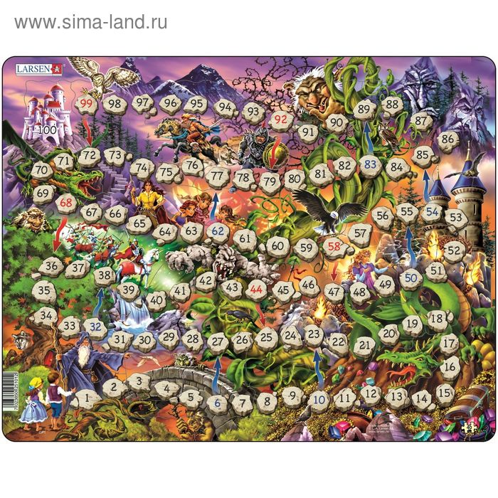 

Пазл-игра, 40 деталей (GP1)