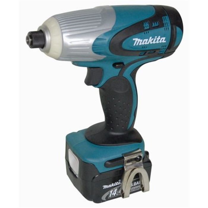 Дрель-шуруповерт Makita BTS 130 RFE, 14.4В,2х3Ач, 0-2400об/м,6-ти гран 1/4"