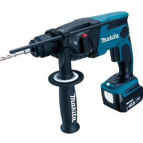 

Перфоратор Makita BHR 162 RFE аккум SDS+,14.4В,2х3АчLi-ion,2реж,1.2Дж,0-5000у/м