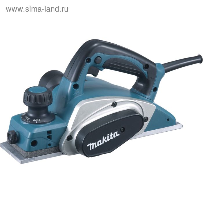 Рубанок Makita КР 0800, 620Вт, 82мм, 17000об/мин, 2,6кг