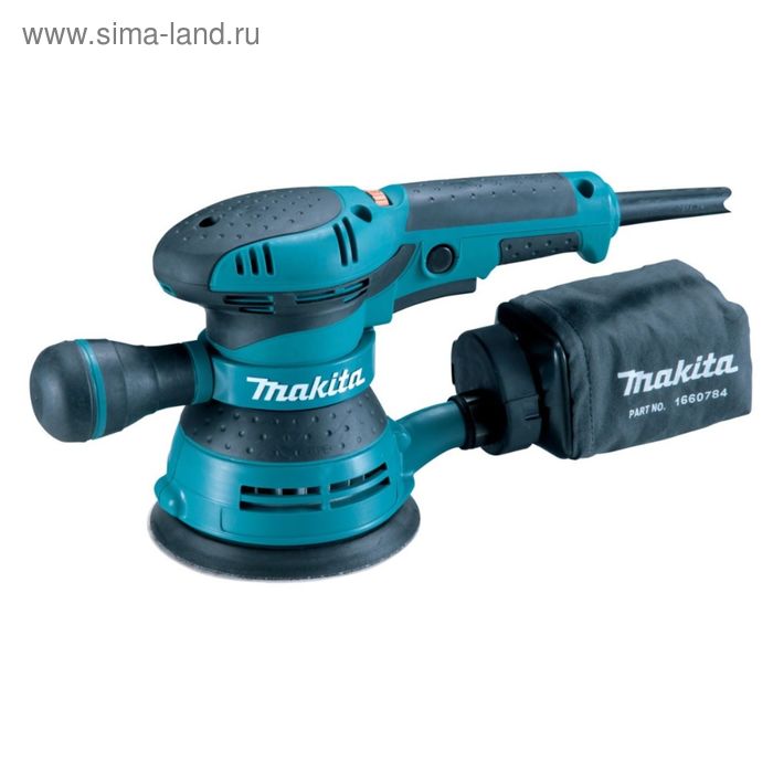 Шлифмашина эксцентриковая Makita ВО5040, 300Вт,ф125мм,12000об/м,ампл-2.8мм,1.4кг