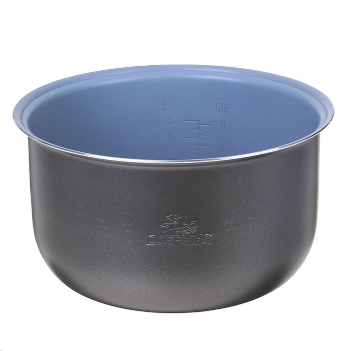 Чаша для мультиварки &quot;Добрыня&quot; DO-11 non-stick, 4 л, антипригарная