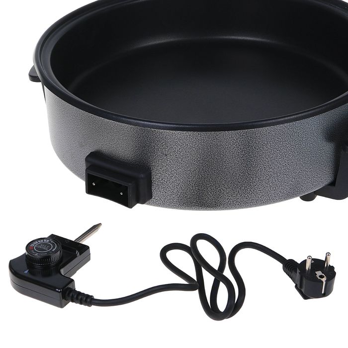 Сковорода электрическая "Добрыня" DO-1603, d=42 см, 9 см, 1800 Вт, до 240"