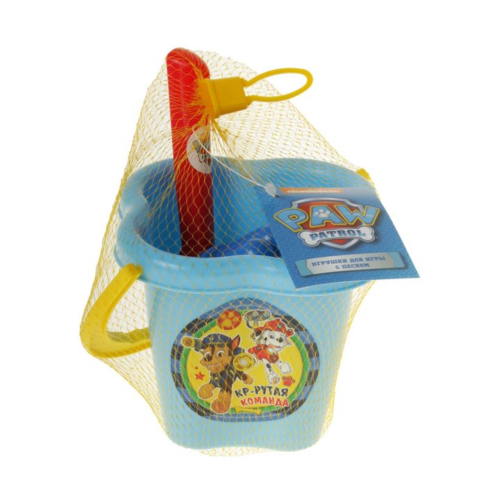 Щенячий патруль. Набор для игры с песком "Крутая команда", 4 предмета, цвет МИКС