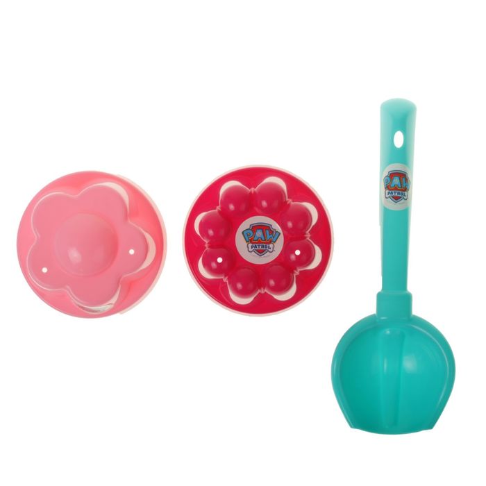 Щенячий патруль. Набор для игры с песком "Супер!", 4 предмета, цвет МИКС