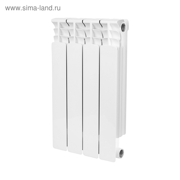 Радиатор биметаллический STOUT Space 500, 500 x 90 мм, 4 секции