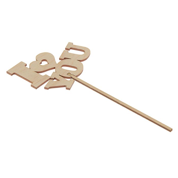 Топпер "I love you" 96х78