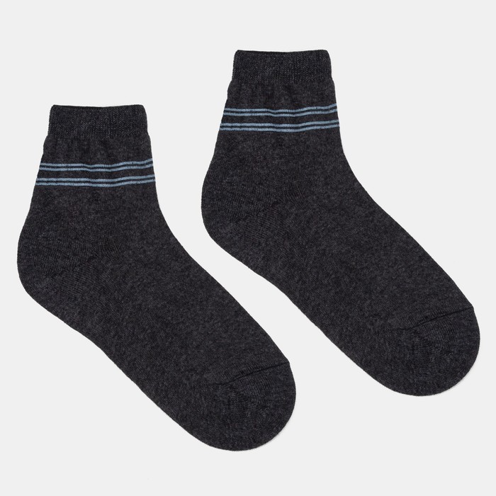 Носки женские "Экономь и Я", размер 36 (23 см), цвет серый