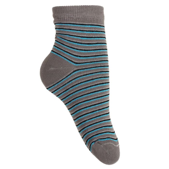 Носки детские "ЭкономьиЯ" Полоса , размер 16-18 (5-6 лет), цвет серый