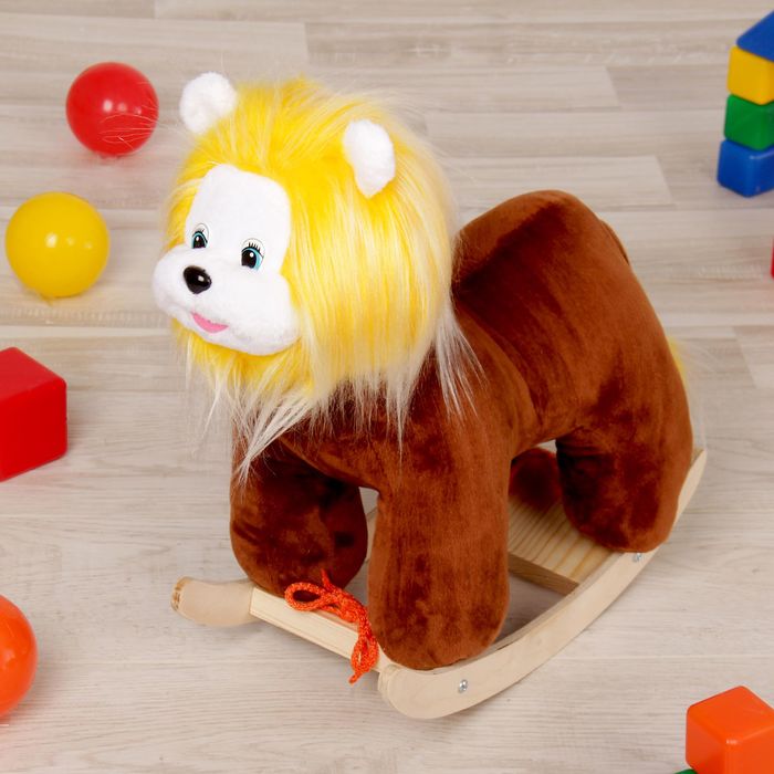 Качалка "Лев", 40 см, для кукол