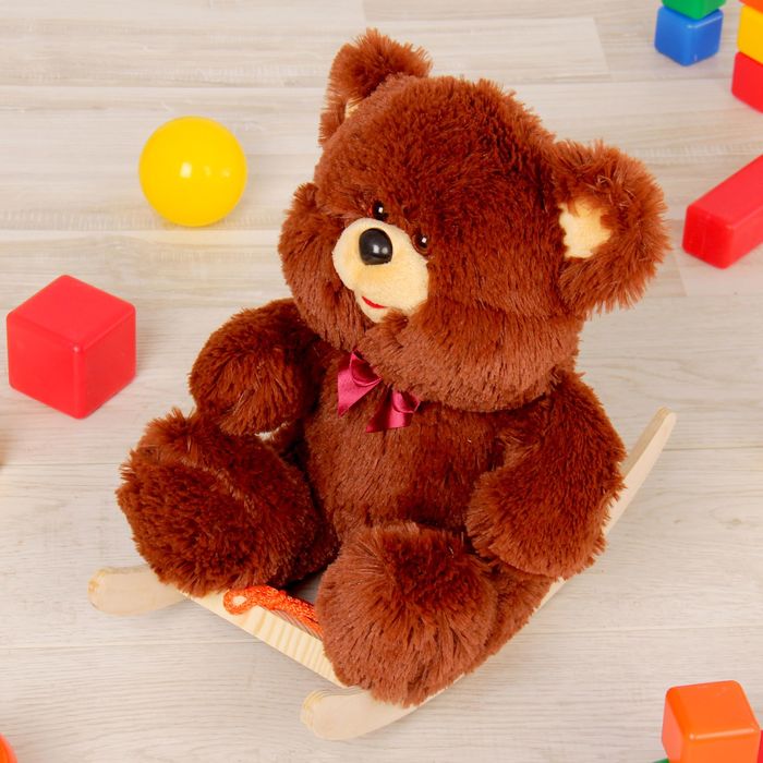 Качалка "Медведь", МИКС, 40 см