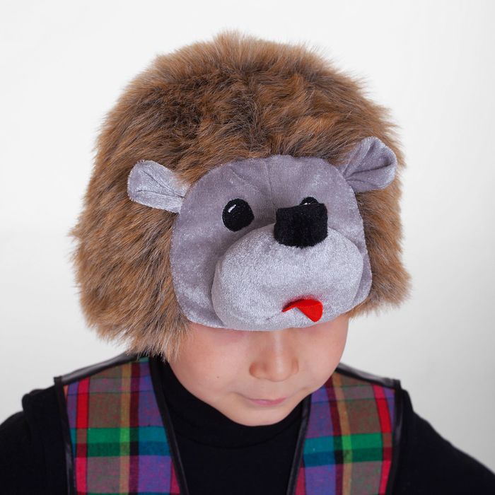 Шапка "Ежик"  обхват головы 52-57см