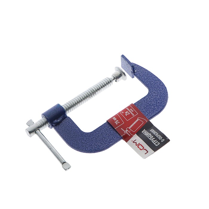 Струбцина LOM, G-образная 3" (75 мм)