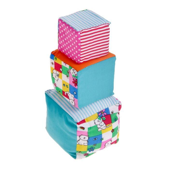 Развивающий набор "Кубики разновеликие", МИКС