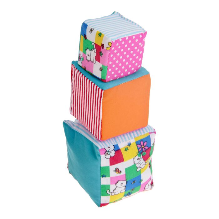 Развивающий набор "Кубики разновеликие", МИКС