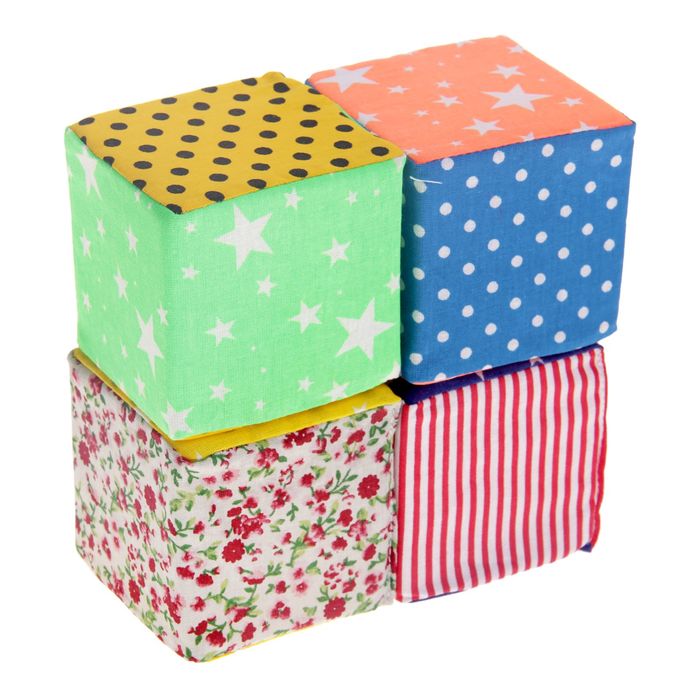 Развивающий набор "Кубики разноцветные-2"