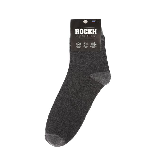 Носки мужские Collorista светлая полоска, р-р 27-29, хлопок 80%, полиамид 17%, эластан 3%