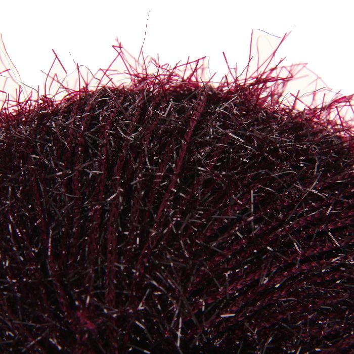 Пряжа "Кристалл" 100% полиэстер 125м/50гр (106 баклажан)