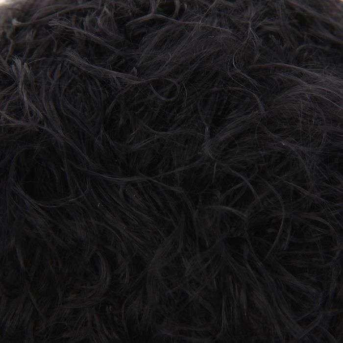 Пряжа "Лебяжий пух" 100% полиамид 170м/100гр (2510 черный)