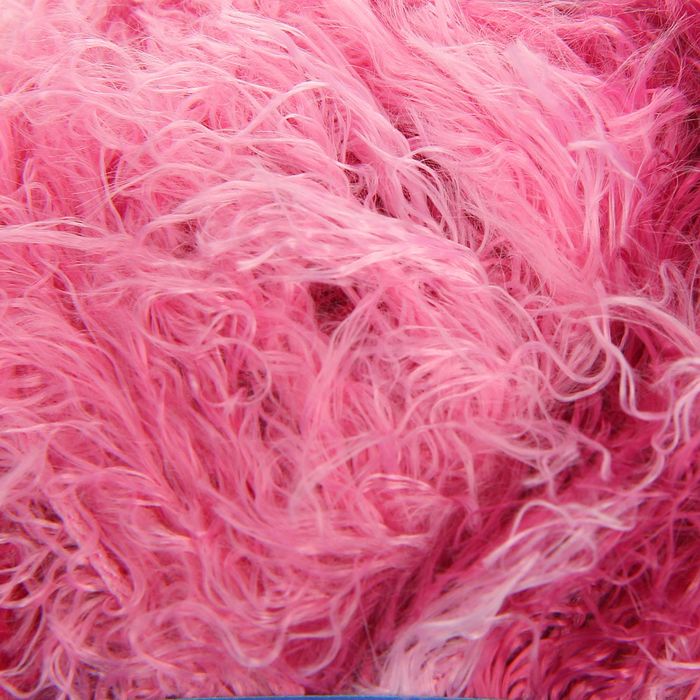Пряжа "Лебяжий пух" секц. 100% полиамид 170м/100гр (8032 малин/розовый)