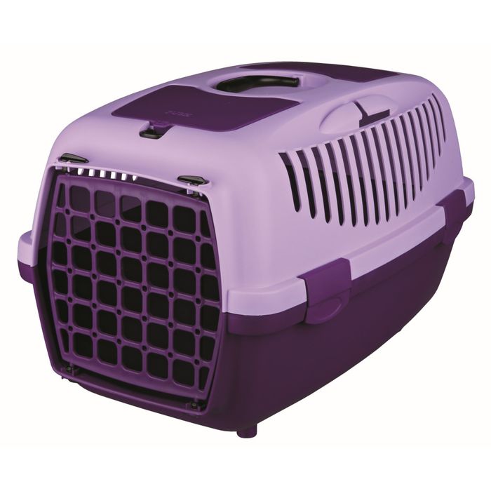Переноска Trixie Capri 2, XS-S, 37 × 34 × 55 см, сиреневый / фиолетовый