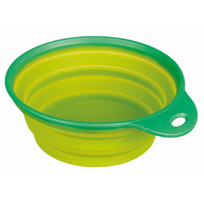 Миска Trixie дорожная силиконовая 1 л/ф 18 см