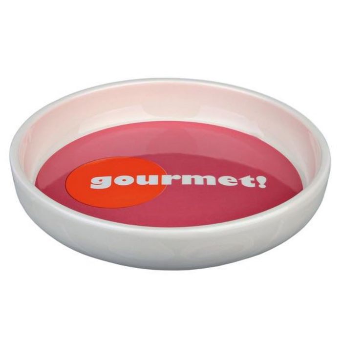 Миска керамическая Trixie для короткомордых пород, 1,3 л/ø 23 см