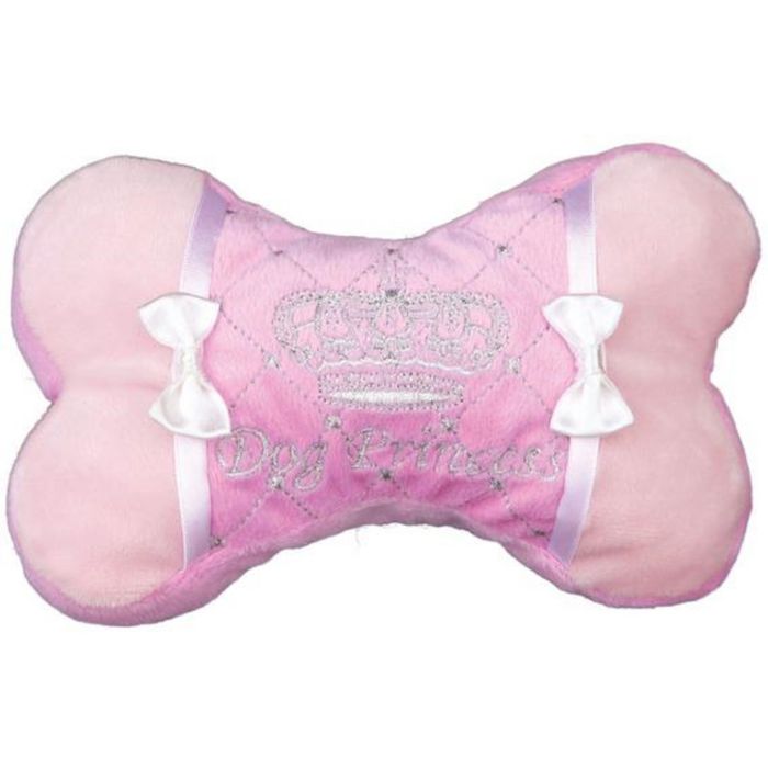 Игрушка Trixie "Косточка Princess", 16 см, плюш, розовый