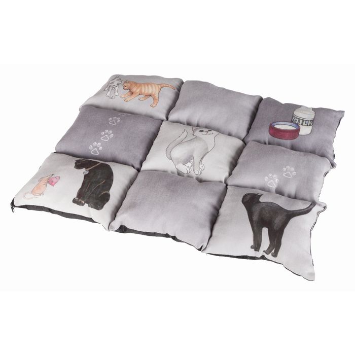 Подстилка Trixie Patchwork Cat, 45 x 55 см,серый