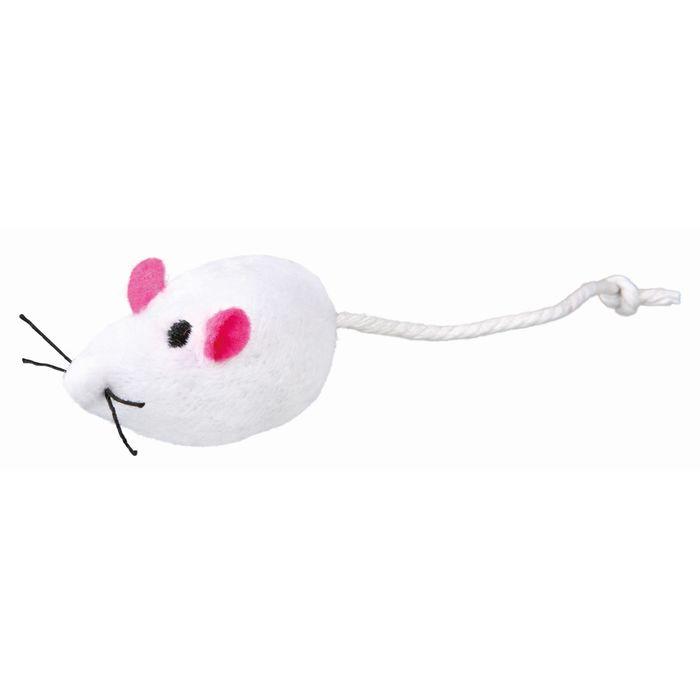 Набор игрушек Trixie "Мышки с колокольчиком", плюш, 160 шт, 5 см