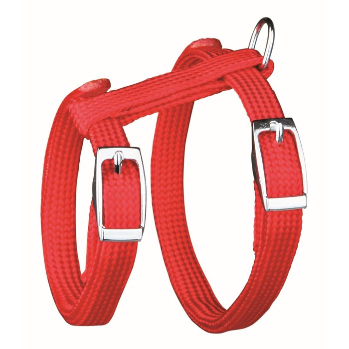 Шлейка Trixie с поводком для кошки, 22-42 см/10 мм.