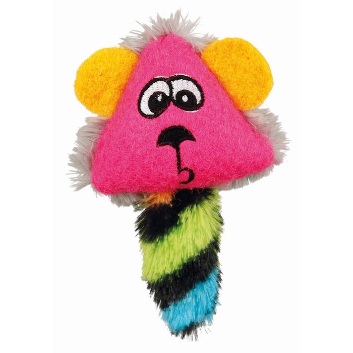 Игрушка Trixie "Морда животного", треугольное, плюш/войлок, 7 см