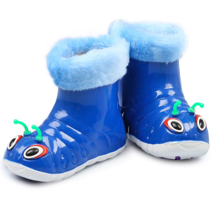 Сапоги резиновые детские "Авиатор", размер 23, синий