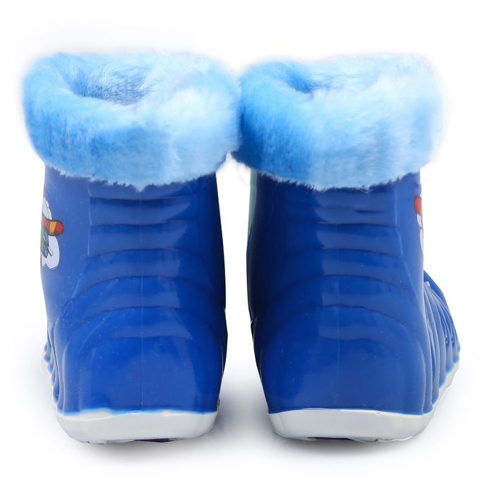 Сапоги резиновые детские "Авиатор", размер 23, синий