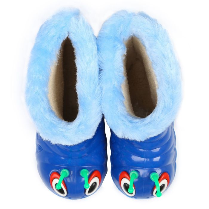 Сапоги резиновые детские "Авиатор", размер 23, синий