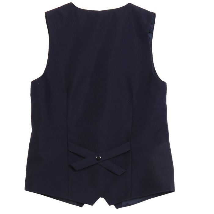 Жилет для мальчика, рост 146 см,цвет тёмно-синий 15-201-1