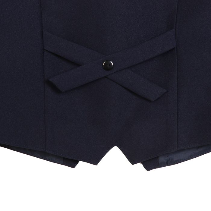 Жилет для мальчика, рост 146 см,цвет тёмно-синий 15-201-1