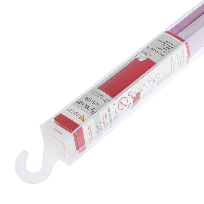 Штора рулонная 90х175 см "Дельфы", цвет лаванда