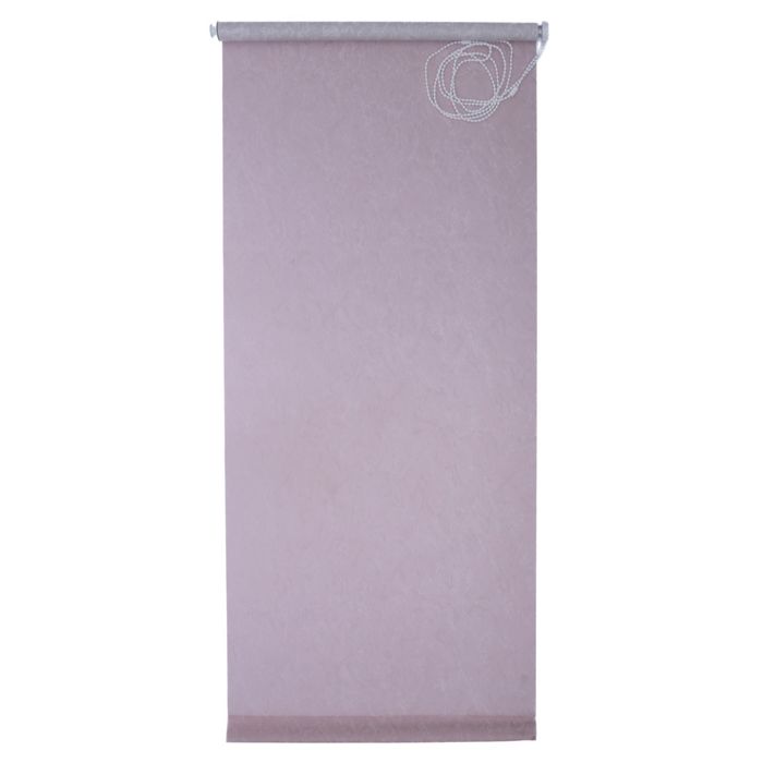 Штора рулонная 50х175 см, "Фрост", цвет пыльная роза