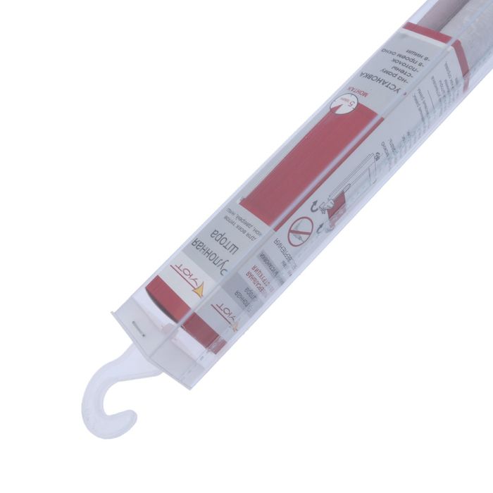 Штора рулонная 50х175 см, "Фрост", цвет пыльная роза