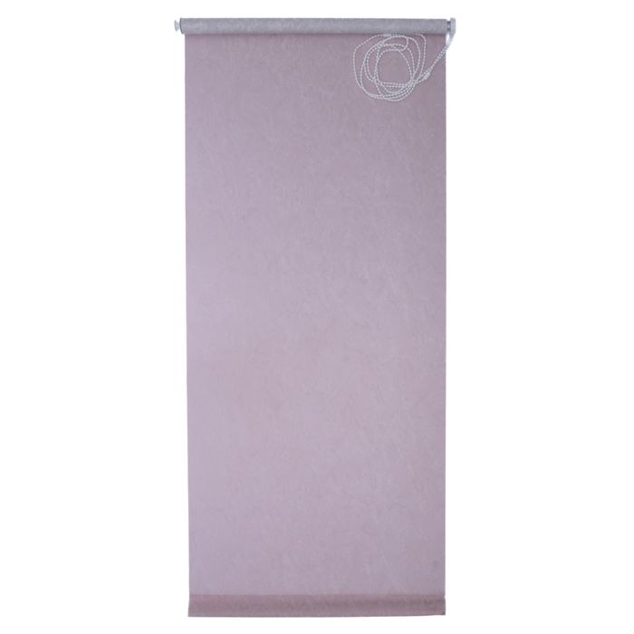 Штора рулонная 80х175 см, "Фрост", цвет пыльная роза