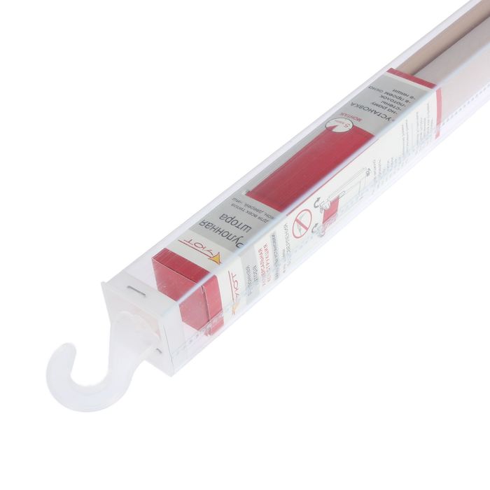 Штора рулонная 60х175 см "Плайн", цвет ореховый