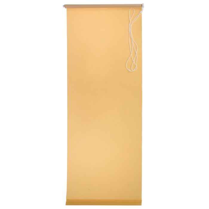 Штора рулонная 90х175 см, "Плайн", цвет мускат