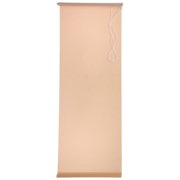 Штора рулонная 50х175 см "Плайн", цвет темно-бежевый