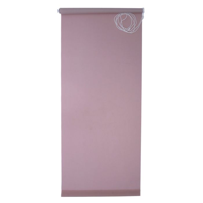 Штора рулонная 80х175 см, "Плайн", цвет пыльная роза