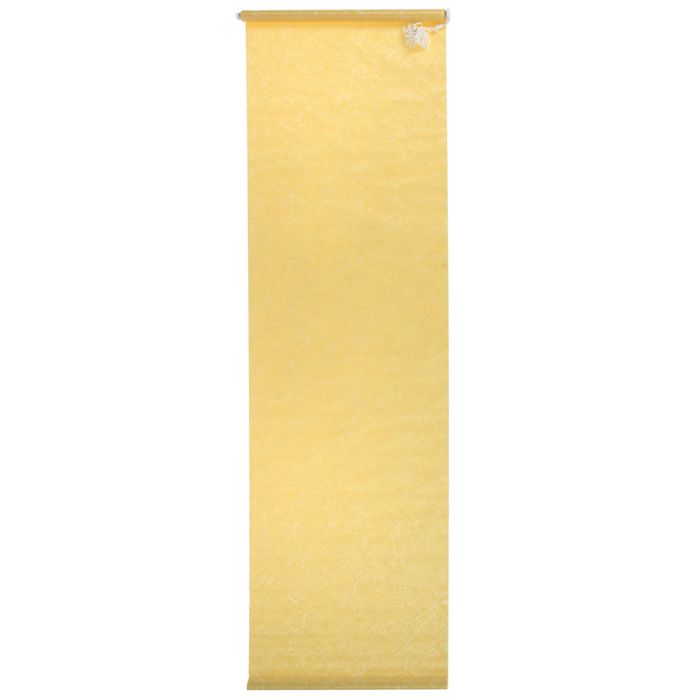 Штора рулонная 60х175 см "Фрост", цвет желтый