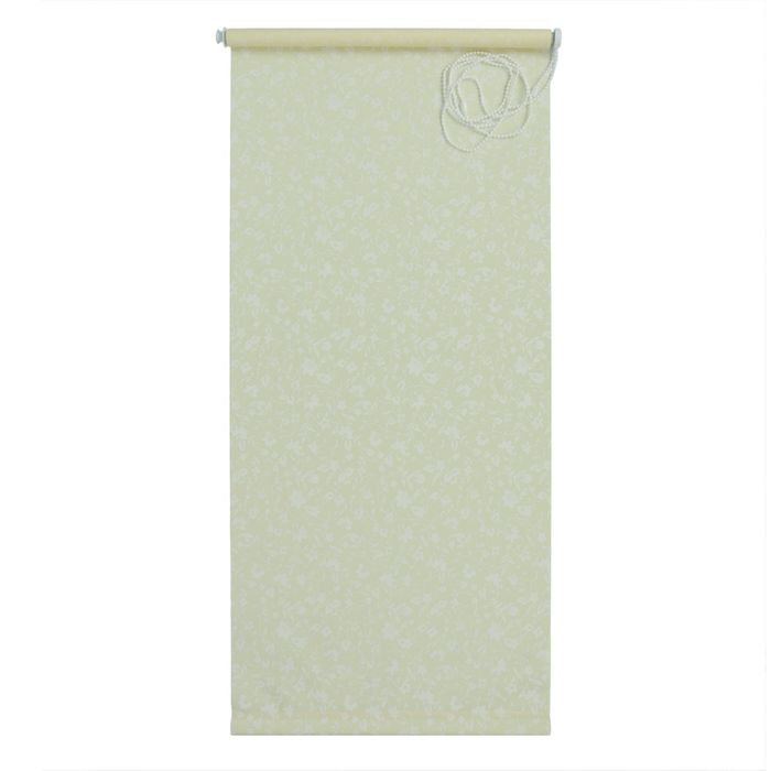 Штора рулонная 70х175 см, "Лето", цвет желтый