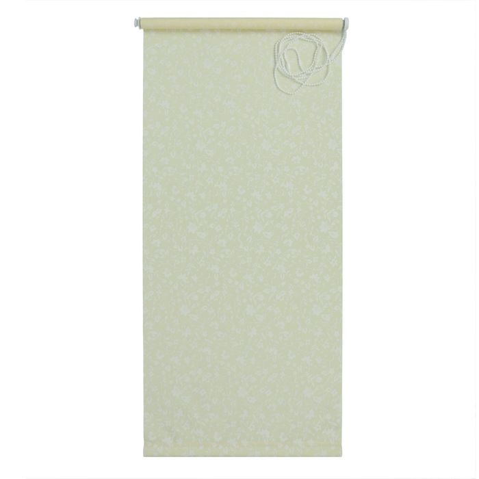 Штора рулонная 90х175 см, "Лето", цвет желтый